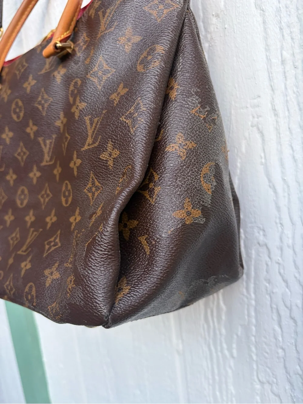 Louis Vuitton Pallas Brown Monogram Satchel